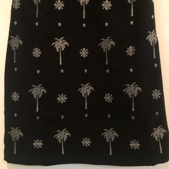 Three of Something Black Palm Tree Dress - Picture 3 of 6